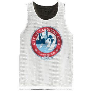 Sandusky Ohio Mesh Reversible Basketball Jersey Tank