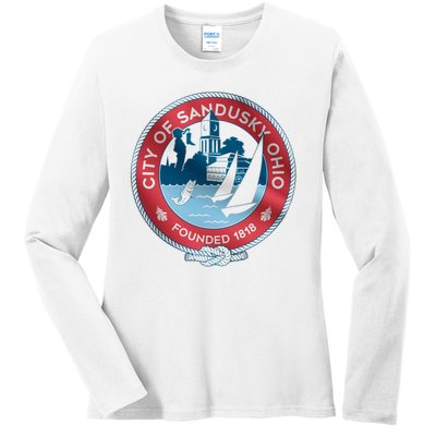 Sandusky Ohio Ladies Long Sleeve Shirt