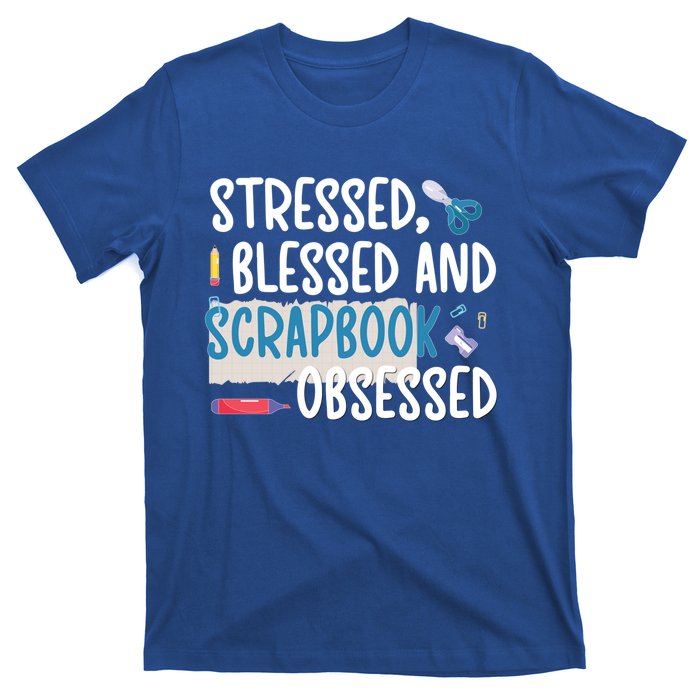 Scrapbook Obsessed Scrapbooking Scrapbooker Gift T-Shirt