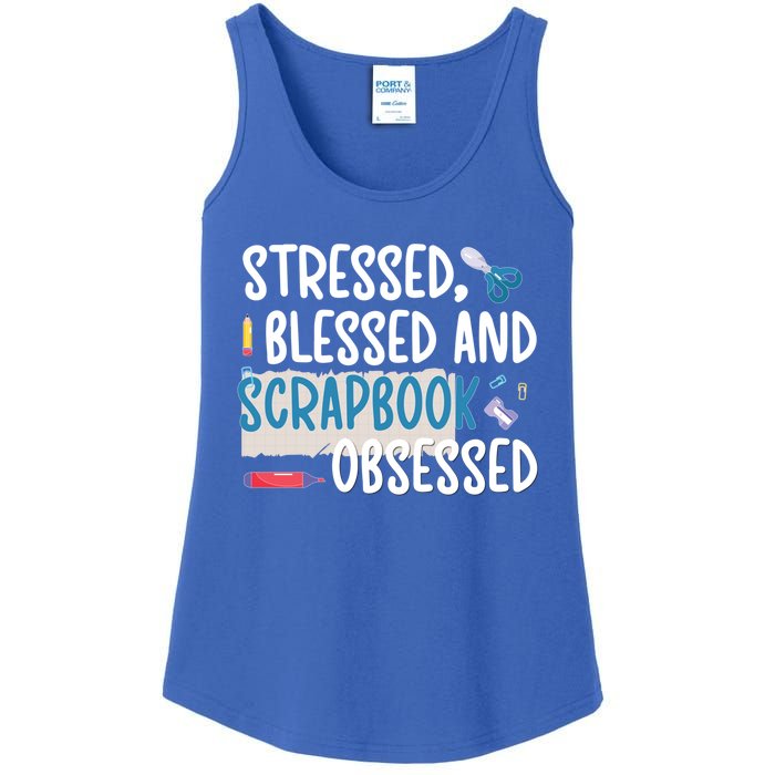 Scrapbook Obsessed Scrapbooking Scrapbooker Gift Ladies Essential Tank