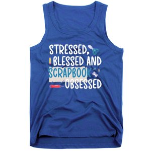 Scrapbook Obsessed Scrapbooking Scrapbooker Gift Tank Top