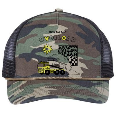 Sensory Overload Retro Rope Trucker Hat Cap