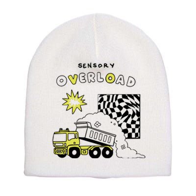 Sensory Overload Short Acrylic Beanie