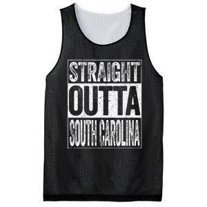 Straight Outta South Carolina Sc State Mesh Reversible Basketball Jersey Tank