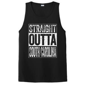 Straight Outta South Carolina Sc State PosiCharge Competitor Tank