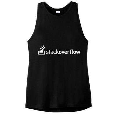 Stack Overflow Software Developers Programmers Coders v2 Ladies PosiCharge Tri-Blend Wicking Tank