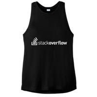 Stack Overflow Software Developers Programmers Coders v2 Ladies PosiCharge Tri-Blend Wicking Tank