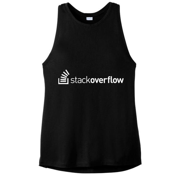 Stack Overflow Software Developers Programmers Coders v2 Ladies PosiCharge Tri-Blend Wicking Tank