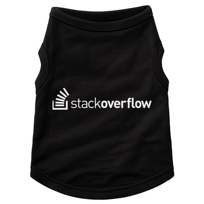 Stack Overflow Software Developers Programmers Coders v2 Doggie Tank