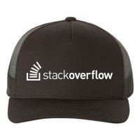 Stack Overflow Software Developers Programmers Coders v2 Yupoong Adult 5-Panel Trucker Hat