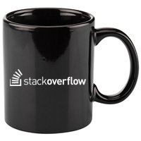 Stack Overflow Software Developers Programmers Coders v2 11oz C Handle Ceramic Mug