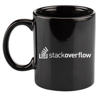 Stack Overflow Software Developers Programmers Coders v2 11oz C Handle Ceramic Mug