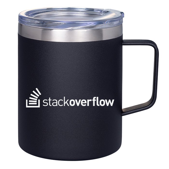 Stack Overflow Software Developers Programmers Coders v2 12oz Stainless Steel Coffee Mug