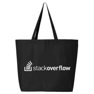 Stack Overflow Software Developers Programmers Coders v2 25L Jumbo Tote
