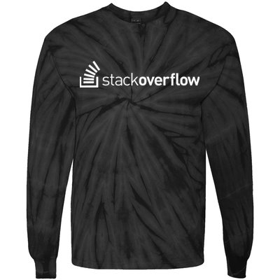 Stack Overflow Software Developers Programmers Coders v2 Tie-Dye Long Sleeve Shirt