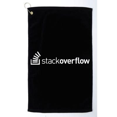 Stack Overflow Software Developers Programmers Coders v2 Golf Towel