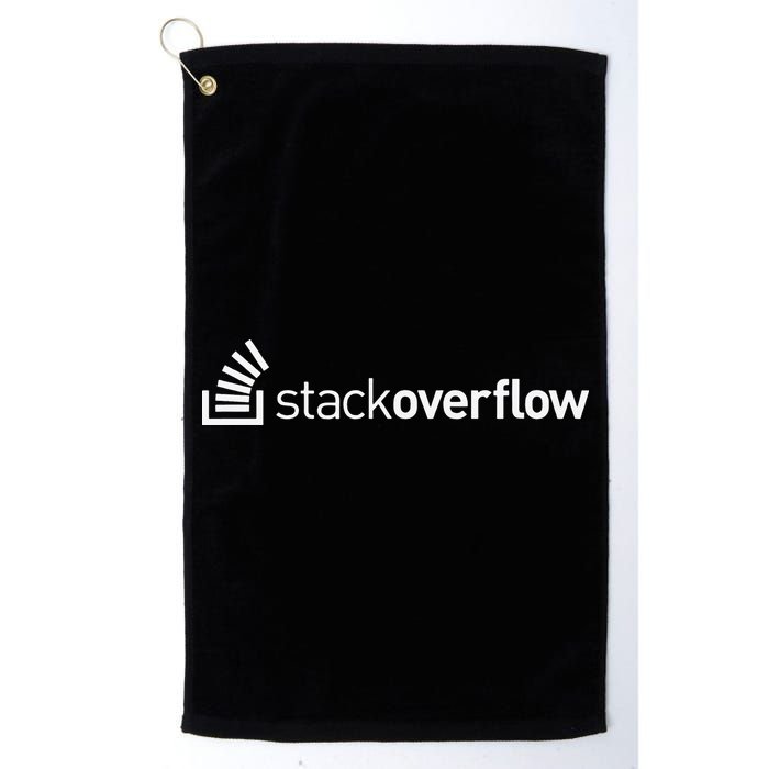 Stack Overflow Software Developers Programmers Coders v2 Golf Towel