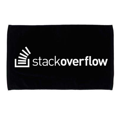 Stack Overflow Software Developers Programmers Coders v2 Microfiber Hand Towel
