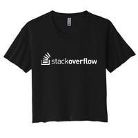 Stack Overflow Software Developers Programmers Coders v2 Crop Top