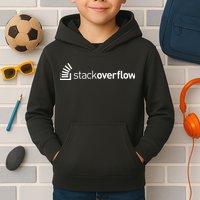 Stack Overflow Software Developers Programmers Coders v2 Kids Hoodie