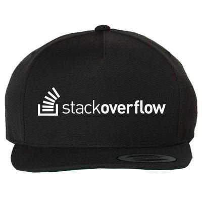 Stack Overflow Software Developers Programmers Coders v2 Wool Snapback Cap
