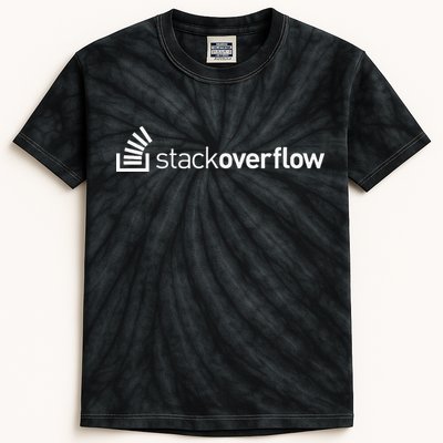Stack Overflow Software Developers Programmers Coders v2 Kids Tie-Dye T-Shirt