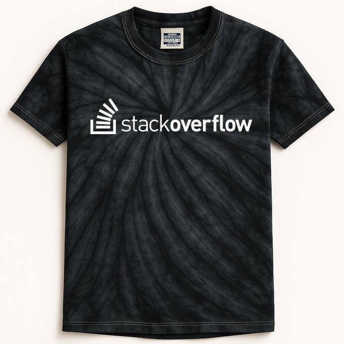 Stack Overflow Software Developers Programmers Coders v2 Kids Tie-Dye T-Shirt