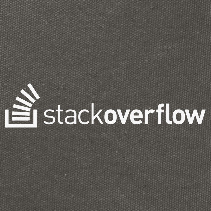 Stack Overflow Software Developers Programmers Coders v2 Cotton Canvas Backpack
