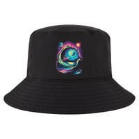 Surfing Outta Space Astronaut Cool Comfort Performance Bucket Hat