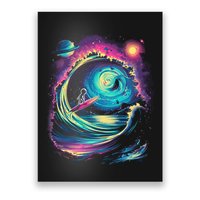Surfing Outta Space Astronaut Poster