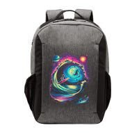 Surfing Outta Space Astronaut Vector Backpack