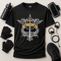 Sword Of Saint Michael The Archangel Catholic Men Cooling Performance Crew T-Shirt