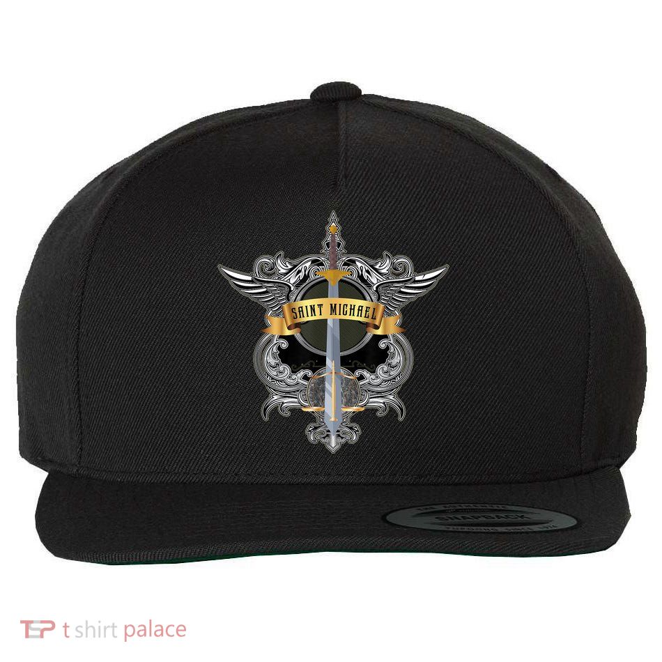 Sword Of Saint Michael The Archangel Catholic Men Wool Snapback Cap