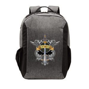 Sword Of Saint Michael The Archangel Catholic Men Vector Backpack