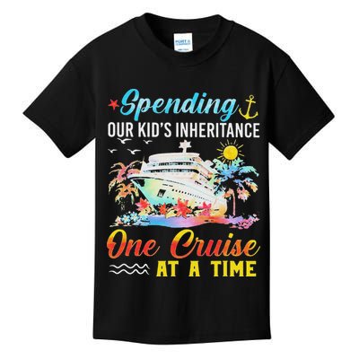 Spending Our 's Inheritance One Cruise At A Time Kids T-Shirt