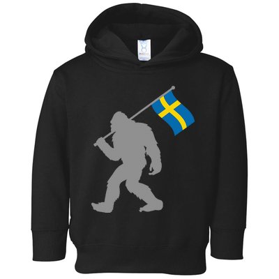 Sverige Or Swedish Flag On Sweden Flag Toddler Hoodie