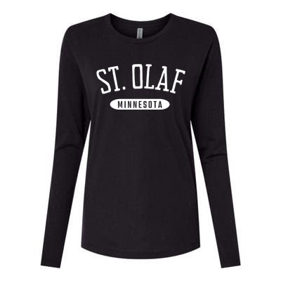 St. Olaf Shirt Classic Style St. Olaf Minnesota MN Womens Cotton Relaxed Long Sleeve T-Shirt