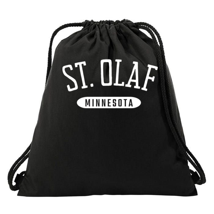 St. Olaf Shirt Classic Style St. Olaf Minnesota MN Drawstring Bag