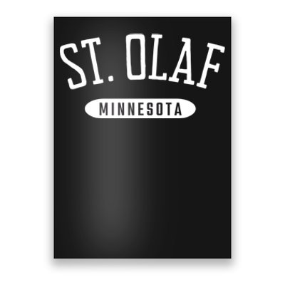 St. Olaf Shirt Classic Style St. Olaf Minnesota MN Poster