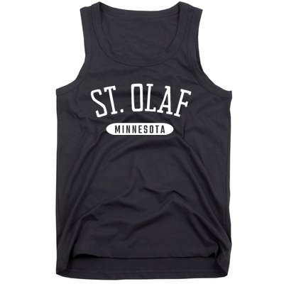 St. Olaf Shirt Classic Style St. Olaf Minnesota MN Tank Top