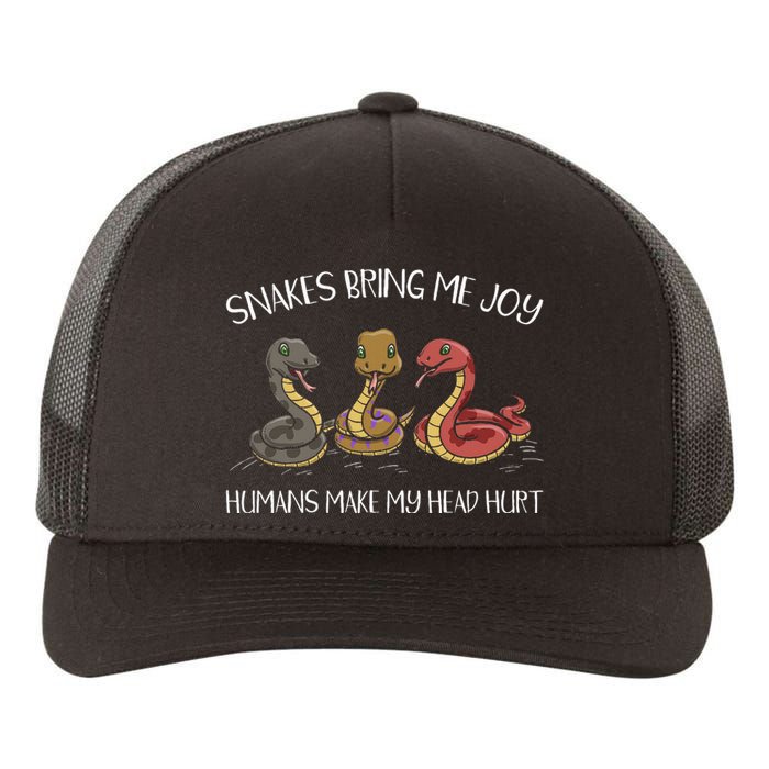 Snake Owner Snake Collector Snake Whisperer Serpent Yupoong Adult 5-Panel Trucker Hat