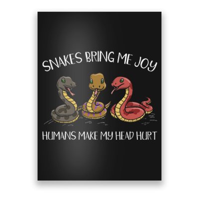 Snake Owner Snake Collector Snake Whisperer Serpent Poster