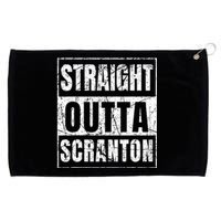 Straight Outta Scranton Pennsylvania Grommeted Golf Towel