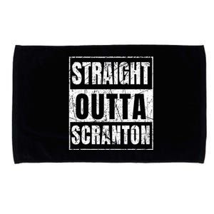 Straight Outta Scranton Pennsylvania Microfiber Hand Towel