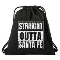 Straight Outta Santa Fe Drawstring Bag