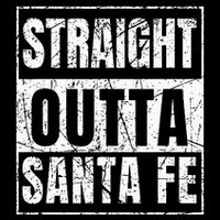 Straight Outta Santa Fe Drawstring Bag