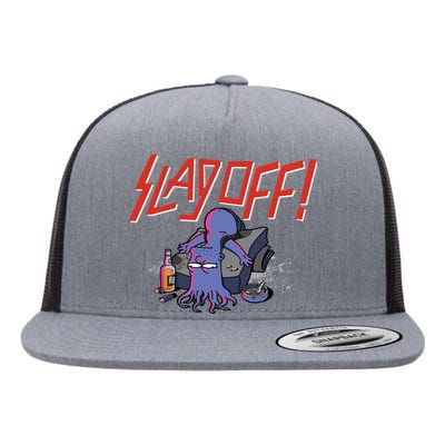 Slag Off Flat Bill Trucker Hat