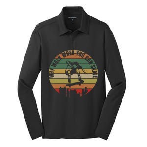 Skateboarder Outfit Skateboard Clothes Skater Skate Stuff Silk Touch Performance Long Sleeve Polo