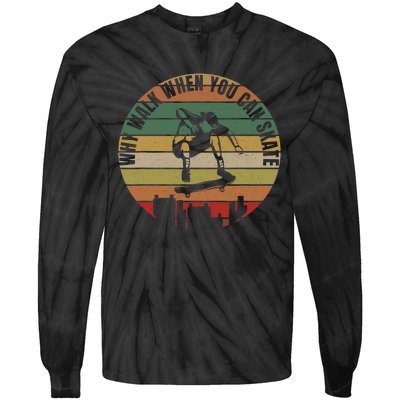 Skateboarder Outfit Skateboard Clothes Skater Skate Stuff Tie-Dye Long Sleeve Shirt