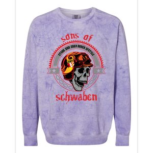 Sons Of Schwaben Home Freedom Exit Road Rocker Meaningful Gift Colorblast Crewneck Sweatshirt